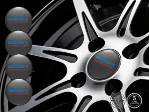 Borbet Etichetta Cupola Logo Custom Brand Racing Horizon